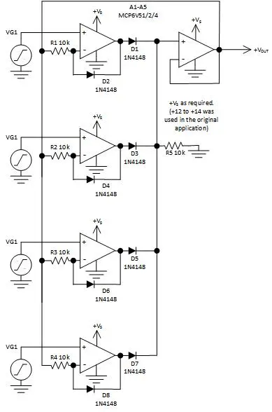 Multichannel priority amplifier